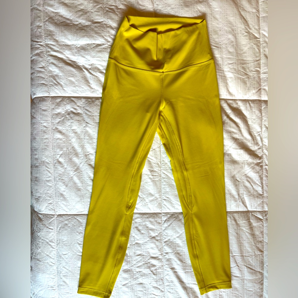 Lululemon yellow leggings!